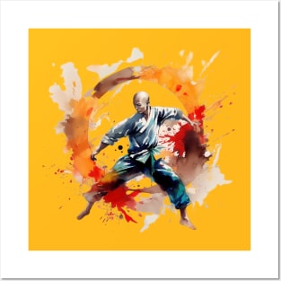 Taichi Kungfu Posters and Art